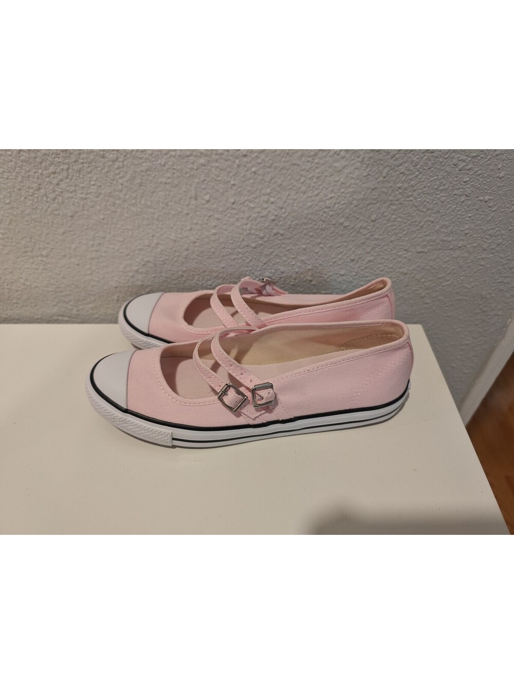 Converse Women's Pink Mary Jane Sneakers Size 9